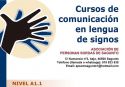 Abierto el plazo para el curso de comunicación en lengua de signos en Sagunto