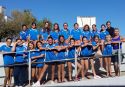 Las jóvenes nadadoras que participaron en este pase de nivel en Castellón