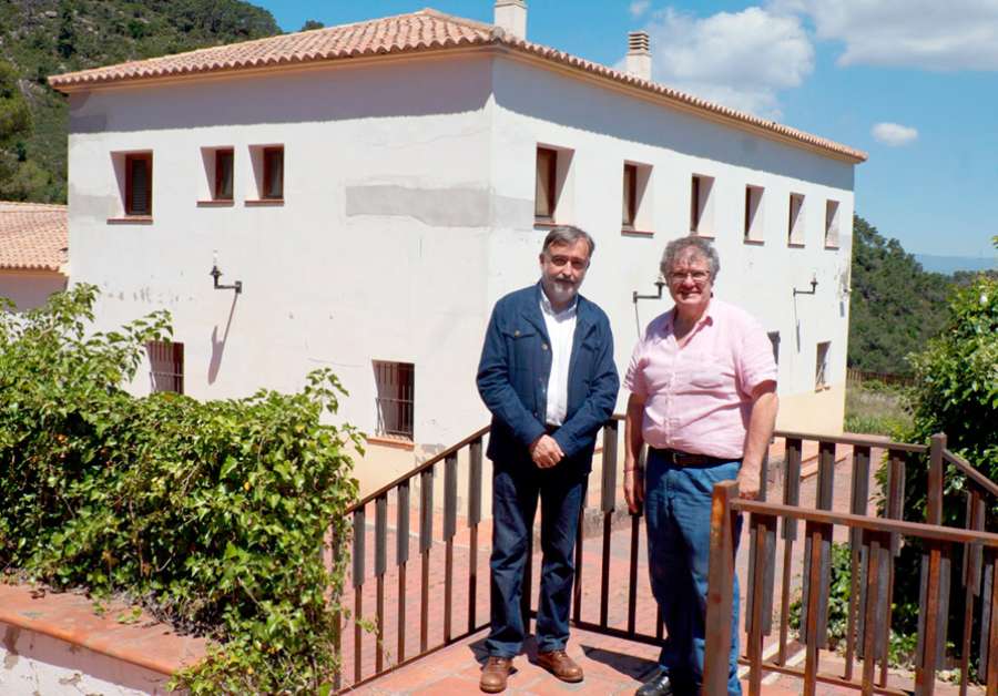 El diputado de Administración General, Andreu Salom, se reunión con el alcalde de Estivella, Rafael Mateu