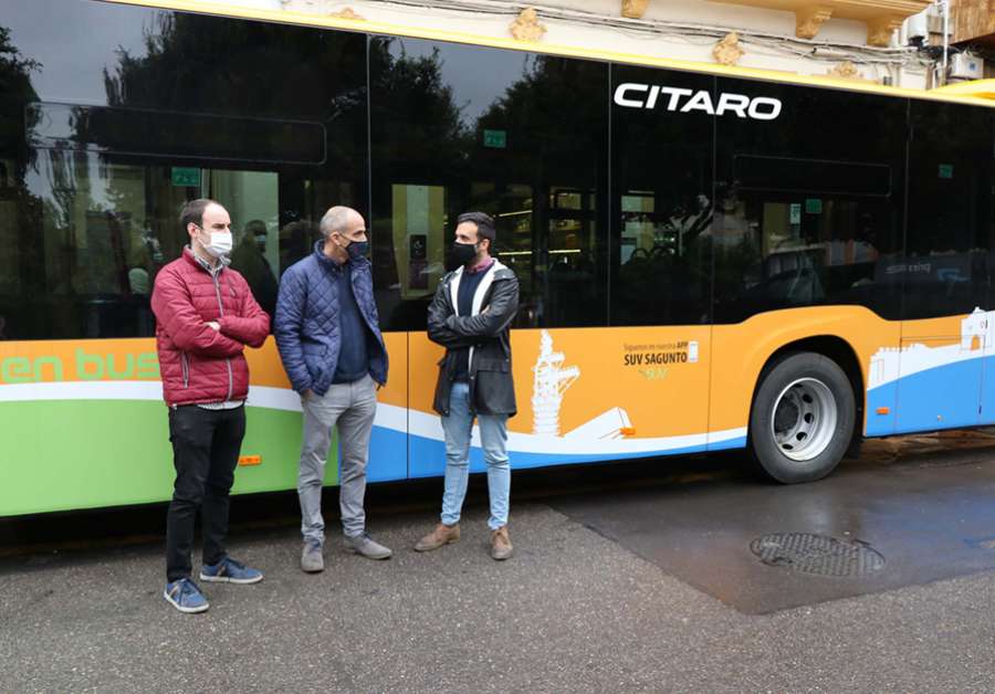 El consistorio quiere renovar la flota de autobuses del servicio urbano de viajeros de Sagunto
