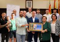 Homenaje en Sagunto al peluquero local Iván Martínez tras proclamarse campeón del mundo