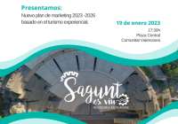 El nuevo plan de marketing basado en el turismo experiencial de Sagunto se dará a conocer en FITUR
