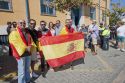 Concentración de la Policía Nacional en la Comisaría de Sagunto para apoyar a las fuerzas de seguridad del Estado que operan en Cataluña