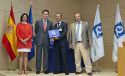 El concejal de Playas y Turismo recibe en Madrid las banderas Q de Calidad Turística 
