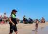 La Policía de Playas de Sagunto finaliza el período estival con más de 3.700 servicios realizados