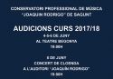 El Conservatorio Joaquín Rodrigo ofrece las actuaciones y el concierto de fin de curso