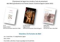 El Gabinete de Promoció del Valencià presenta los libros ganadores de los premios literarios Ciutat de Sagunt 2022