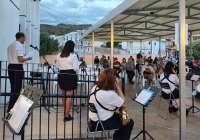 Uno de los conciertos realizado por la Unió Musical Petresana en esta localiad de la comarca en años anteriores