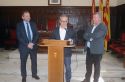 Esta mañana se ha firmado el convenio de colaboración entre el ayuntamiento y La Caixa