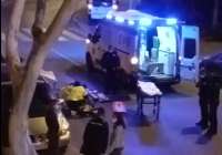 Accidente de tráfico en la Avenida Tres de Abril entre un turismo y un ciclista