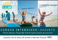 Sagunto organiza cursos intensivos de paddle surf en agosto dentro de la oferta de Estiu a la Mar