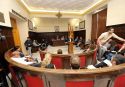Imagen de archivo del plenario del Ayuntamiento de Sagunto