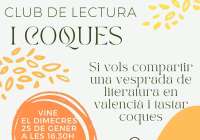 Nace en Sagunto el Club de Lectura i Coques donde se compartirán tardes de literatura en valenciano y cata de repostería