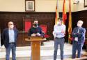Los representantes municipales explicaron ante los medios los acuerdos tomados en la reunión con Costas