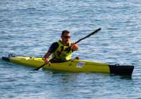 El palista saguntino Jorge Cortijo, subcampeón de España de kayak de mar
