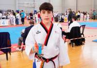 El taekwondista Isaac Espinosa logra la medalla de plata en el X Open de la Comunitat Valenciana