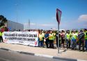 Un viernes más, la plantilla de Fertiberia ha realizado una nueva movilización protesta