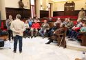 Un momento de la reunión mantenida en el Ayuntamiento de Sagunto