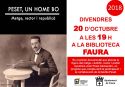 La biblioteca de Faura proyectará un documental sobre la vida del doctor Joan Peset Aleixandre