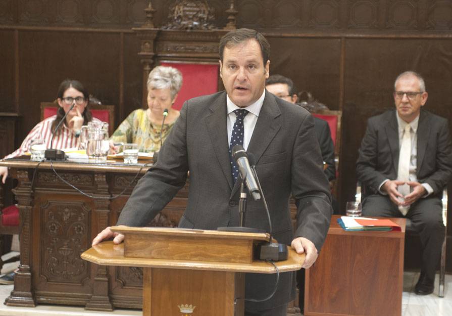 El portavoz del PP en Sagunto, Sergio Muniesa