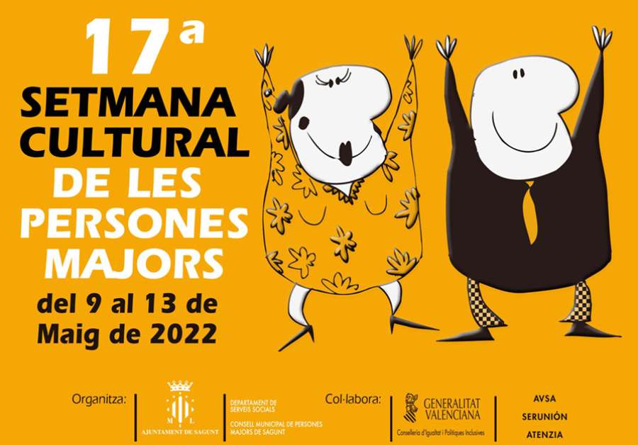 Talleres, teatro, excursiones y homenajes para celebrar la 17ª Semana Cultural de las Personas Mayores en Sagunto