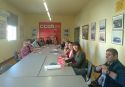La reunión tuvo lugar ayer en la sede de CCOO de Puerto de Sagunto