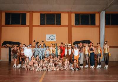 Las deportistas del Alas de Sagunto realizaron el musical de El Rey León