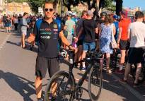 El triatleta José Arnau participa en el Campeonato del Mundo de Ironman 70.3 en Niza