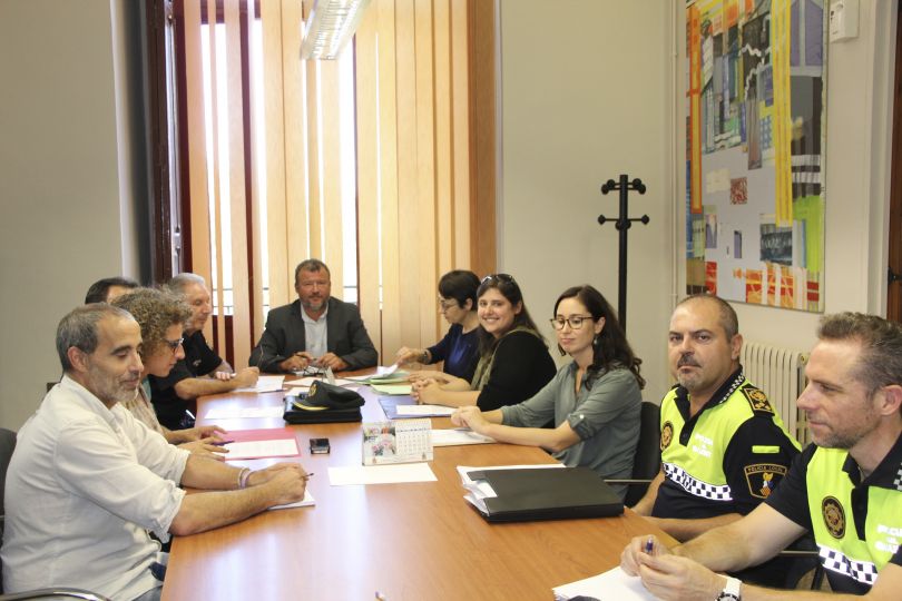 La Junta de Seguridad se ha celebrado hoy en el Ayuntamiento de Sagunto