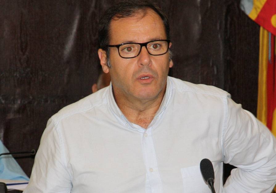 El portavoz del PP en Sagunto, Sergio Muniesa, en imagen de archivo