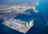 Imagen aérea de las instalaciones del puerto de Sagunto (Foto de archivo)