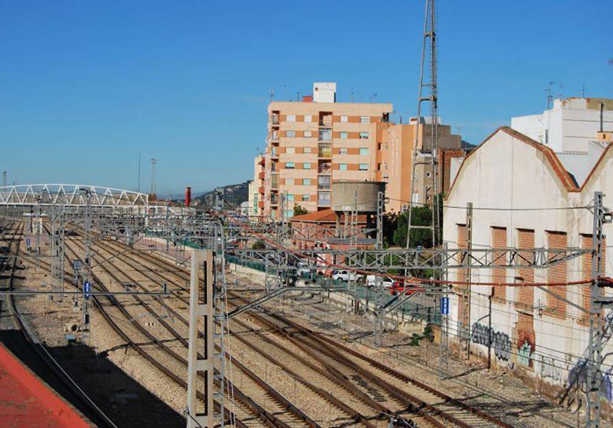 Imagen de archivo de la estación de ferrocarril de Sagunto