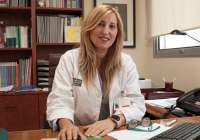 Ana Peiró Gómez, nueva directora gerente del Departamento de Salud de Sagunto, en su despacho del hospital 