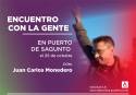 Primer acto de precampaña de Unidas Podemos con Juan Carlos Monedero en Puerto de Sagunto