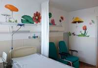 Una de las habitaciones de la Unidad de Pediatría tras su transformación