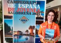 La jugadora del Escacs Morvedre, Leyre Roldán, logra un tercer puesto en el Campeonato de España
