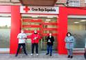 La edila, Maria Josep Soriano, visitó las nuevas instalaciones de Cruz Roja en Puerto de Sagunto