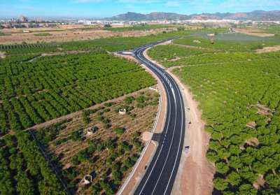 La mejora de la carretera que une Canet con Sagunto fue realizada por la Diputació de València