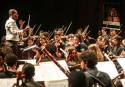 Una de las actuaciones de la Orquesta Sinfónica Juvenil Carioca