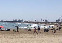 Un hombre de 72 años fallece en la playa de Puerto de Sagunto