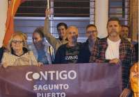 Contigo Sagunto-Puerto anuncia nuevas movilizaciones frente a la sede del PSOE contra la ley de la amnistía