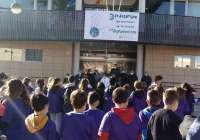 Alumnos de los centros educativos y entidades conmemoran en Canet el día internacional de las personas con discapacidad