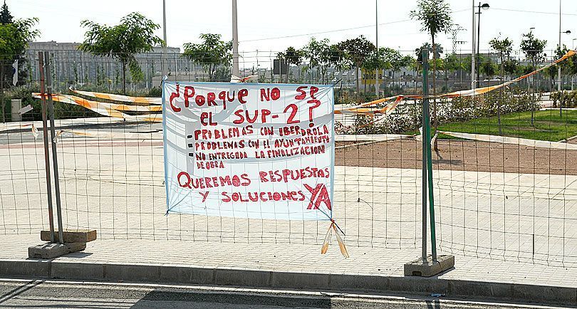 Los vecinos de Alcalá Galiano protestan por la no apertura del SUP-2