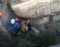 La Guardia Civil rescata a una persona y a su perro cuando estaban atrapados cerca de la cima del Garbi