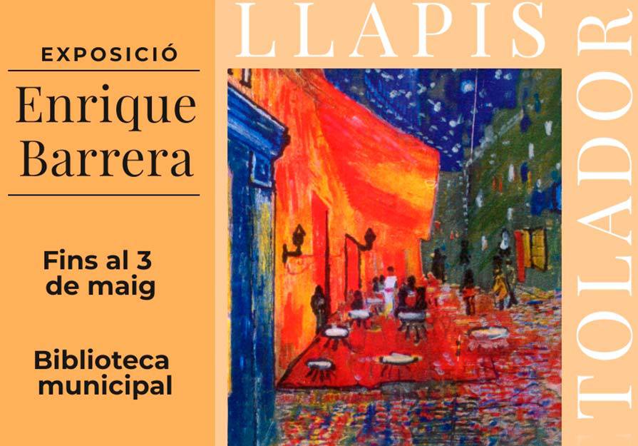 La biblioteca de Faura acoge una nueva exposición de Enrique Barrera