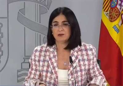 La ministra de Sanidad; Carolina Darias, en una imagen de archivo