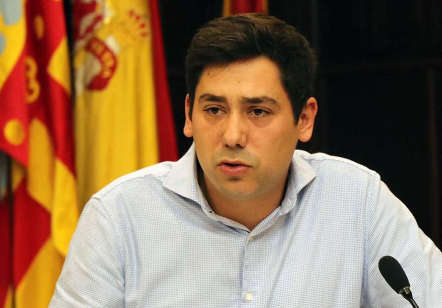 El secretario local de EUPV Sagunto, Roberto Rovira
