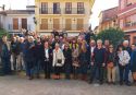 Asistentes al almuerzo comarcal del PSPV-PSOE celebrado en Petrés
