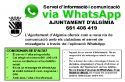 El WhatsApp de Algímia llega a 160 usuarios