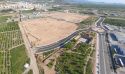 Foto aérea, cedida por el agente urbanizador, del futuro complejo comercial VidaNova Parc